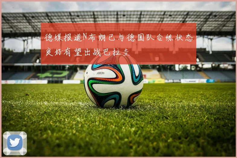 德媒报道N布朗已与德国队合练状态良好有望出战巴拉圭